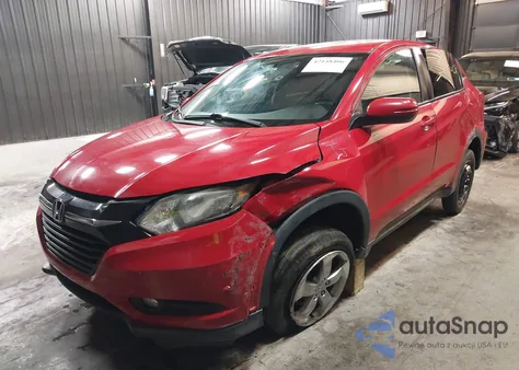 2016 Honda Hr-V Ex из США, поврежденный, VIN 3CZRU6H59GM717495